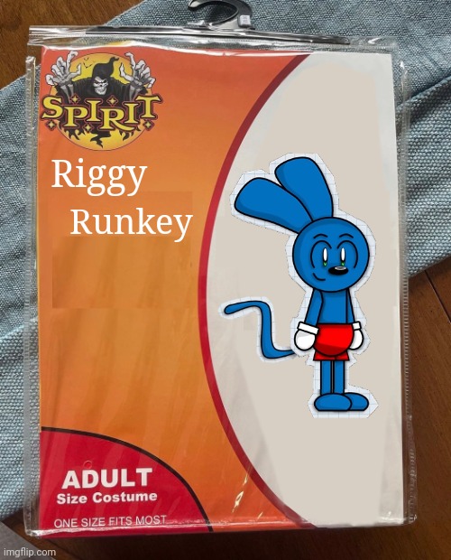 Spirit Halloween | Riggy; Runkey | image tagged in spirit halloween,riggy,riggy runkey,danno,danno draws,memes | made w/ Imgflip meme maker