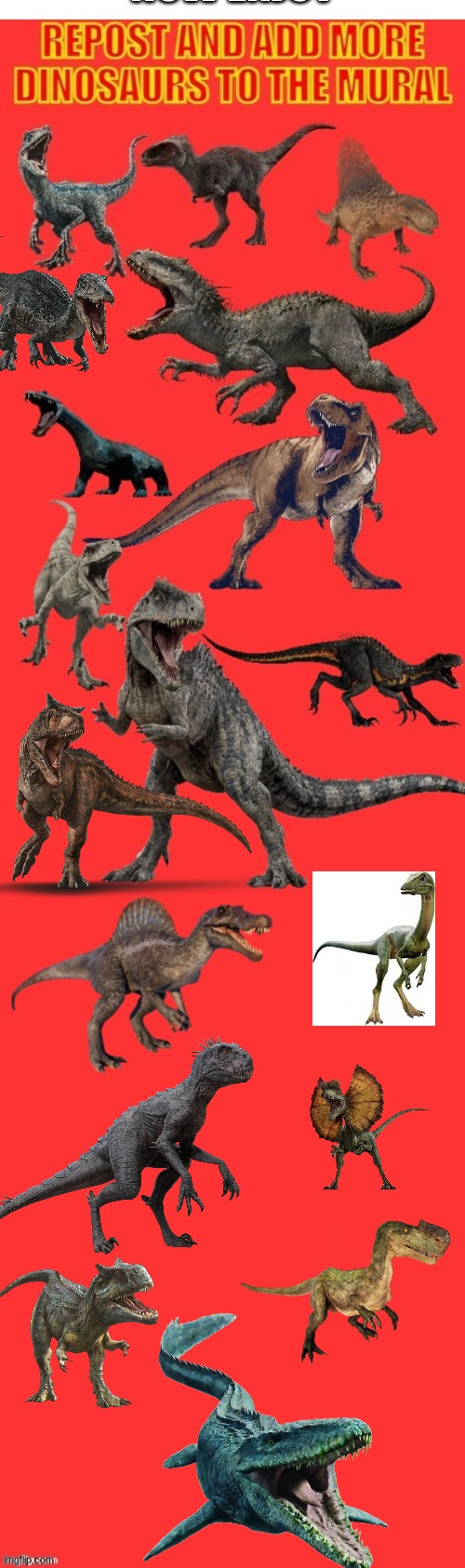 dino Blank Meme Template