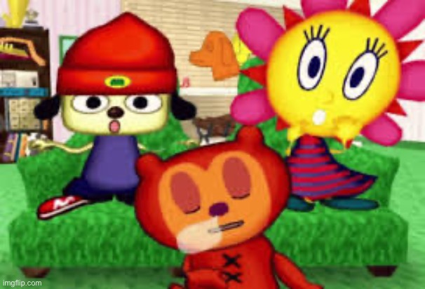 Parappa sunny and pj | image tagged in parappa sunny and pj | made w/ Imgflip meme maker