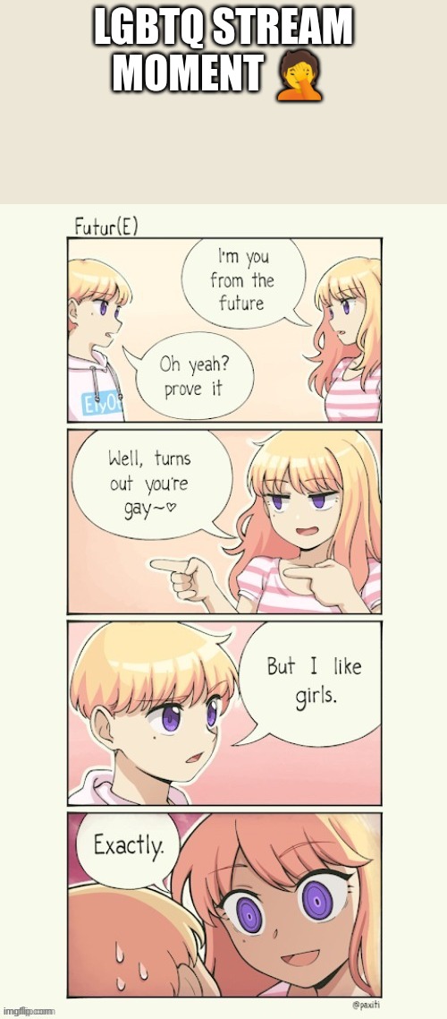 LGBTQ STREAM MOMENT 🤦 | made w/ Imgflip meme maker