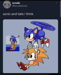 Sonic and tails Blank Meme Template