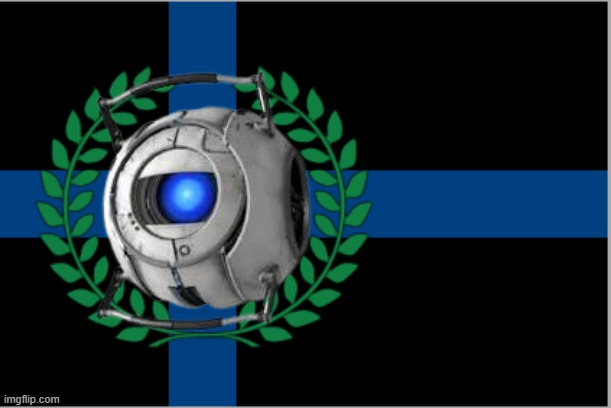 I made a flag for Team Wheatley :D | made w/ Imgflip meme maker