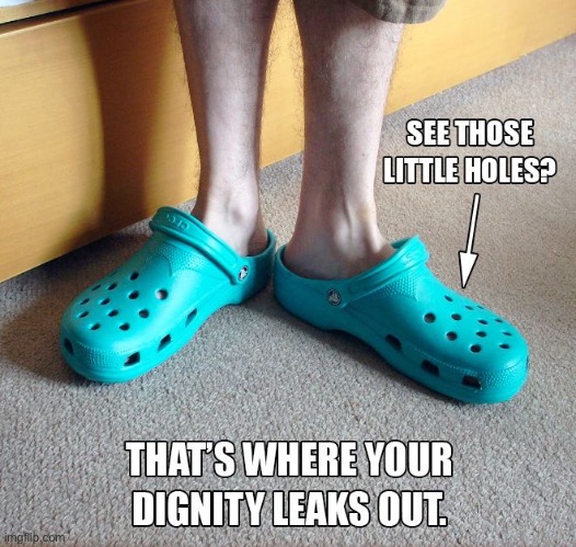 Crocs Blank Meme Template