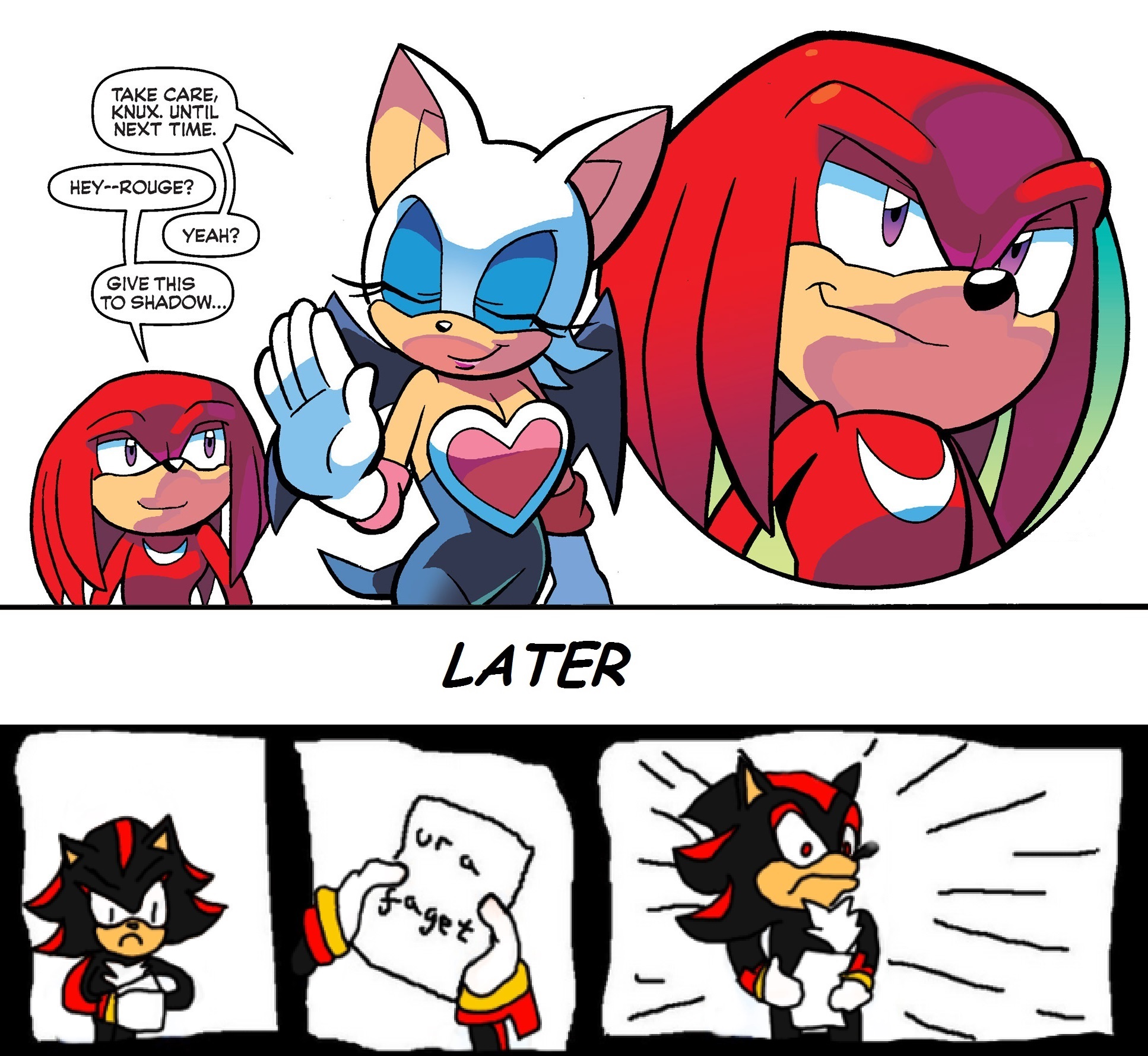 High Quality Knux Blank Meme Template