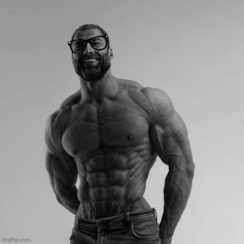 Giga chad | image tagged in giga chad | made w/ Imgflip meme maker