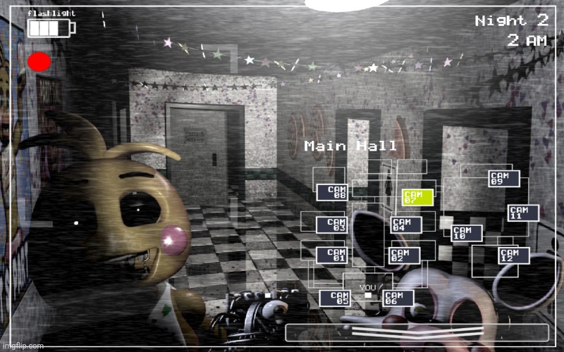 Aw they're so cute (first fnaf 2 screenshot) | made w/ Imgflip meme maker