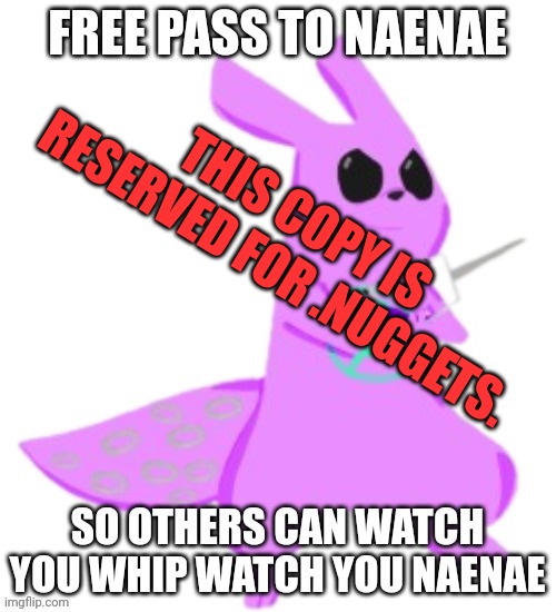 Naenae pass | THIS COPY IS RESERVED FOR .NUGGETS. | image tagged in naenae pass | made w/ Imgflip meme maker