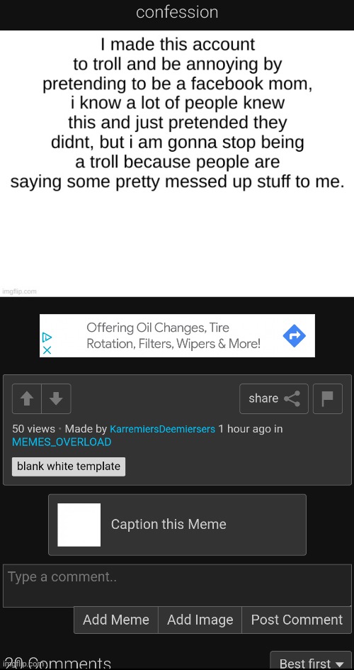I GOT COMMENT BANNED LAUGHING AT THIS PERSON ONLY FOR THIS TO HAPPEN | made w/ Imgflip meme maker