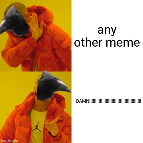 Mod not: | any other meme; DAMN‼️‼️‼️‼️‼️‼️‼️‼️‼️‼️‼️‼️‼️‼️‼️‼️‼️‼️‼️‼️‼️‼️ | image tagged in memes,drake hotline bling | made w/ Imgflip meme maker