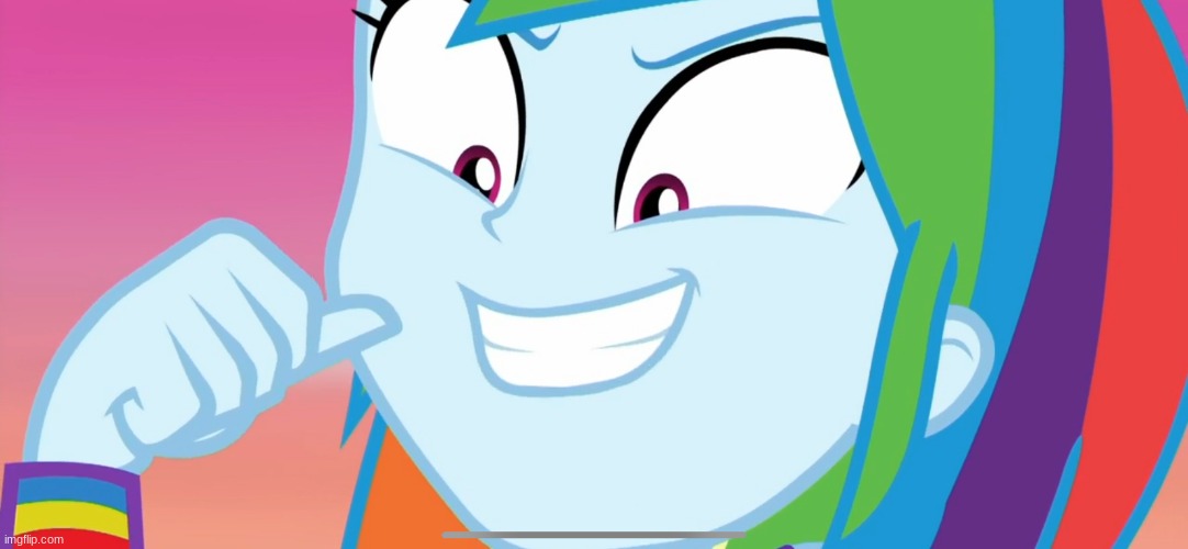 image tagged in rainbow dash | made w/ Imgflip meme maker