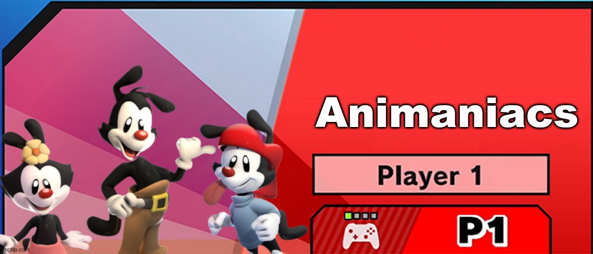 Animaniacs character select ssbu | Animaniacs | image tagged in character select smash | made w/ Imgflip meme maker