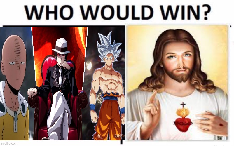 Who Would Win? Meme | image tagged in memes,who would win,evil,debate,comment | made w/ Imgflip meme maker