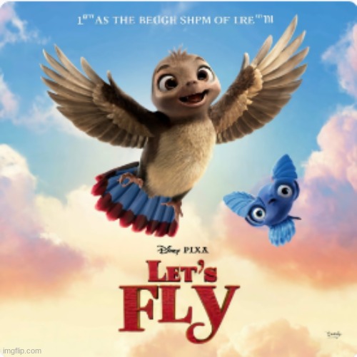 i asked ai to make a let's fly movie poster because why not | image tagged in let's fly,ai | made w/ Imgflip meme maker