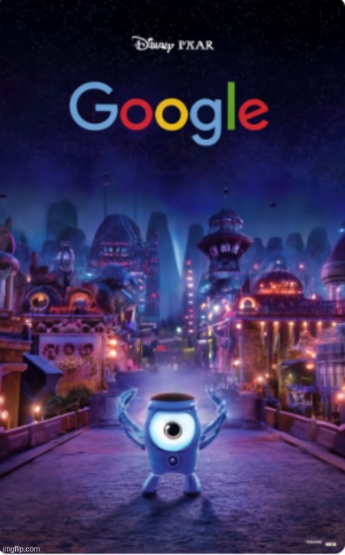 i asked ai to make a google movie poster | image tagged in google | made w/ Imgflip meme maker