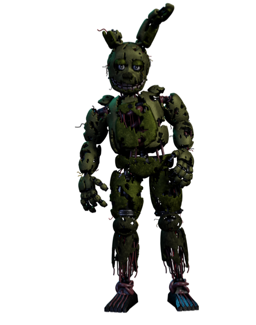 High Quality Springtrap Blank Meme Template