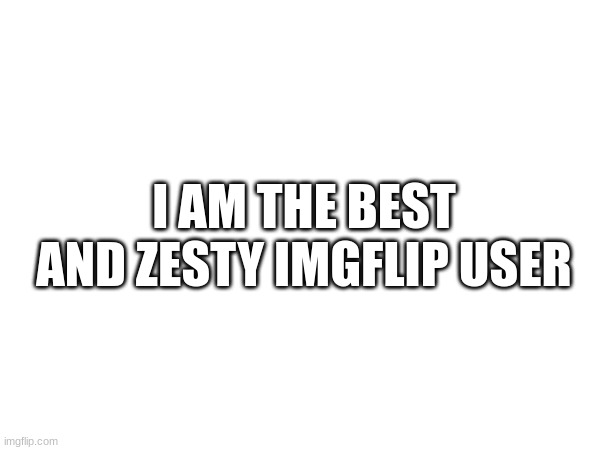 i am right | I AM THE BEST AND ZESTY IMGFLIP USER | image tagged in memes,funny,funny memes,iceu,drake hotline bling,change my mind | made w/ Imgflip meme maker