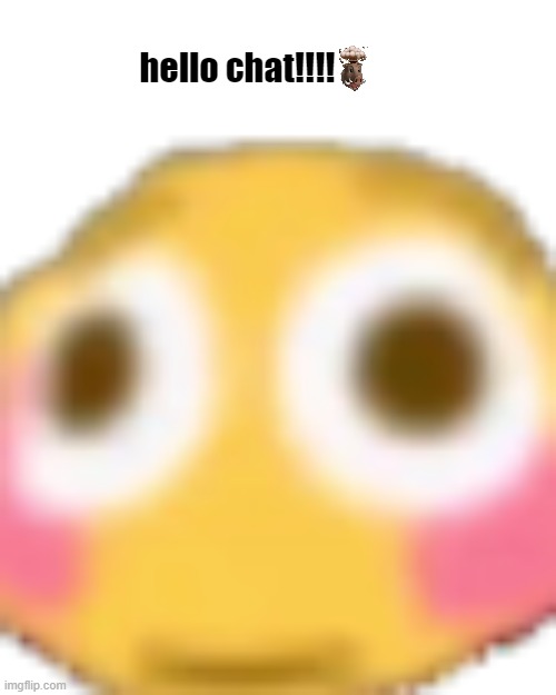 hello chat | hello chat!!!! | image tagged in meme,emoji,hello chat | made w/ Imgflip meme maker