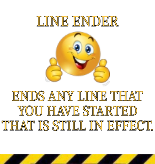 Self Line Ender Blank Meme Template