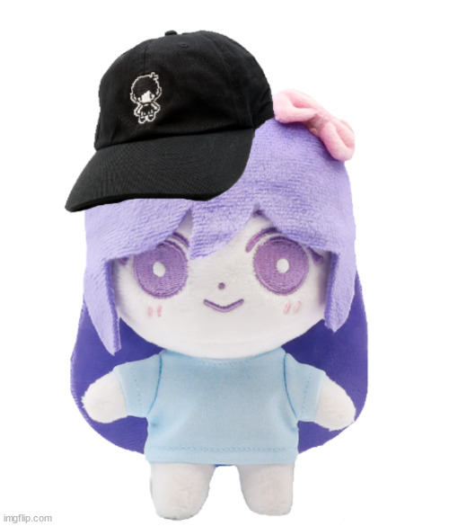 the aubyverse's main enemy, auby with an omori hat. | made w/ Imgflip meme maker