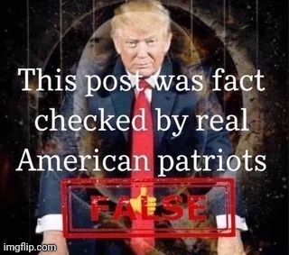 This post was fact checked by real American patriots | image tagged in this post was fact checked by real american patriots | made w/ Imgflip meme maker