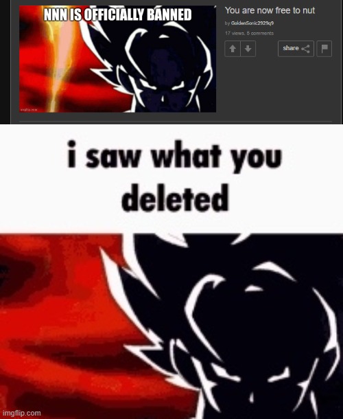 image tagged in i saw what you deleted | made w/ Imgflip meme maker