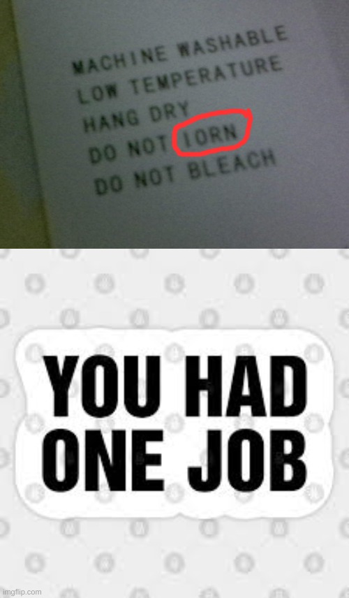 no, i will not iorn | image tagged in you had one job,you had one job just the one | made w/ Imgflip meme maker