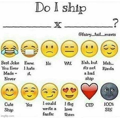 put ships in the comments | image tagged in do i ship __x__ | made w/ Imgflip meme maker