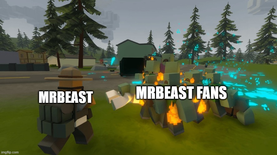 Image tagged in roblox,mrbeast - Imgflip