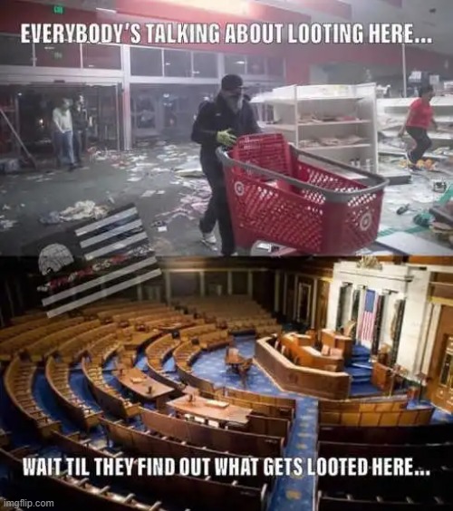 Thievery at it's finest. | image tagged in looting,congress,democrats,republicans,political meme | made w/ Imgflip meme maker