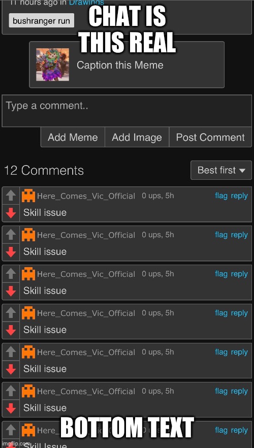 Skill Issue Imgflip