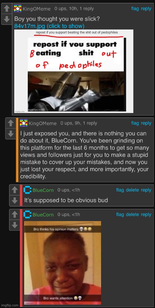 Bro thinks he exposed me lmfao | made w/ Imgflip meme maker
