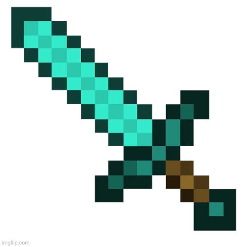 Minecraft Sword | image tagged in minecraft sword | made w/ Imgflip meme maker