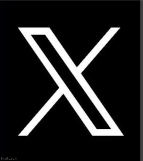 X Twitter logo | image tagged in x twitter logo | made w/ Imgflip meme maker