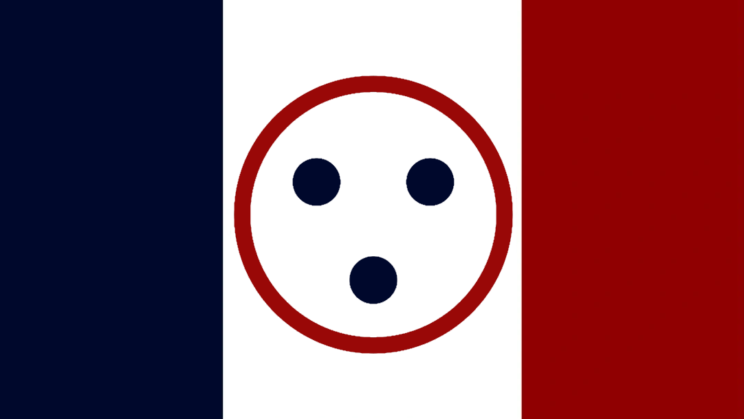 High Quality Absurdist France flag Blank Meme Template