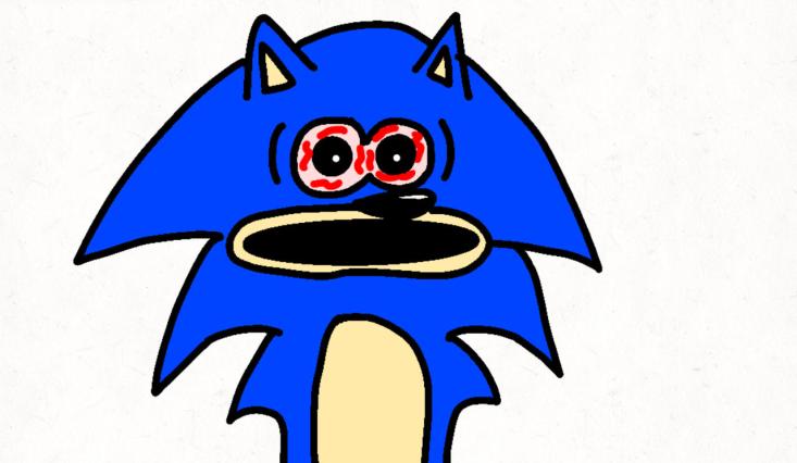 High Quality Sonic Is On Crack Blank Meme Template