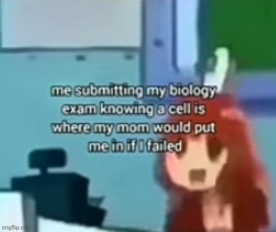 biology and physics exam tommorow | made w/ Imgflip meme maker