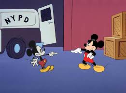 High Quality Mickey point Blank Meme Template