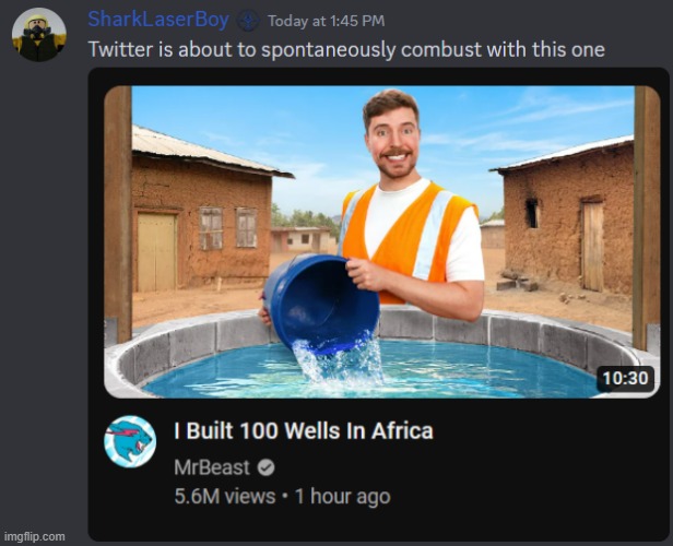 I built 100 wells Blank Meme Template