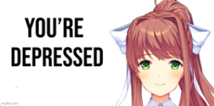 thanks monika Blank Meme Template