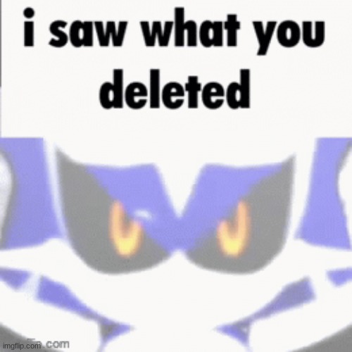 metal sonic i saw what you deleted | image tagged in metal sonic i saw what you deleted | made w/ Imgflip meme maker