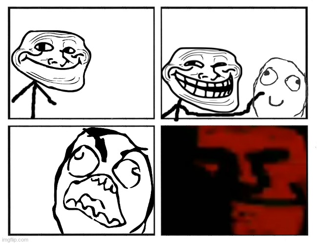 Poke his face | image tagged in rage comic template | made w/ Imgflip meme maker