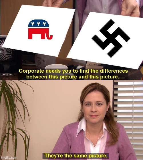 They all want Jim Crow again and want a second Holocaust… | image tagged in memes,they're the same picture | made w/ Imgflip meme maker