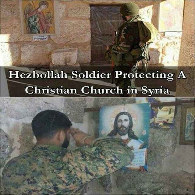 High Quality hezbollah friends of christianity Blank Meme Template