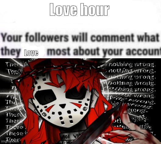 Love hour: charlotte, the goddess of war version Blank Meme Template