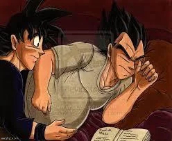 Kakarot…this pregnancy thing is pretty strong.. | made w/ Imgflip meme maker