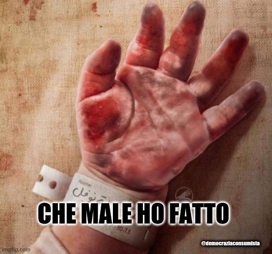 what i did wrong | CHE MALE HO FATTO; @democraziaconsumista | made w/ Imgflip meme maker
