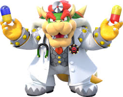 High Quality Doctor bowser Blank Meme Template
