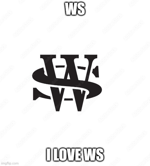 Ws | WS; I LOVE WS | made w/ Imgflip meme maker