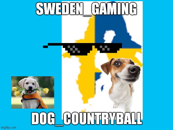 sweden_gaming_dog_countryball is very good | SWEDEN_GAMING; DOG_COUNTRYBALL | made w/ Imgflip meme maker