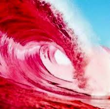 GIANT RED WAVE Blank Meme Template